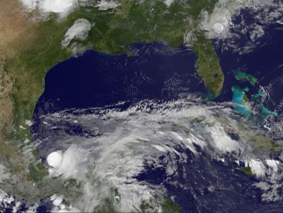 GOES Image of 90L