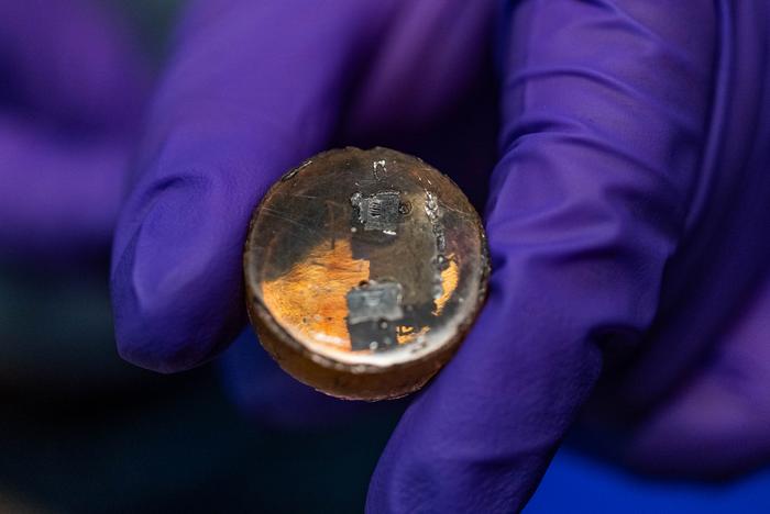 Lab-created Mercury rock