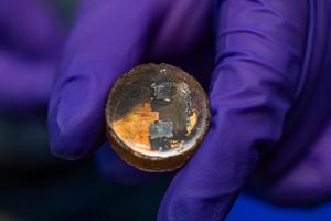 Lab-created Mercury rock