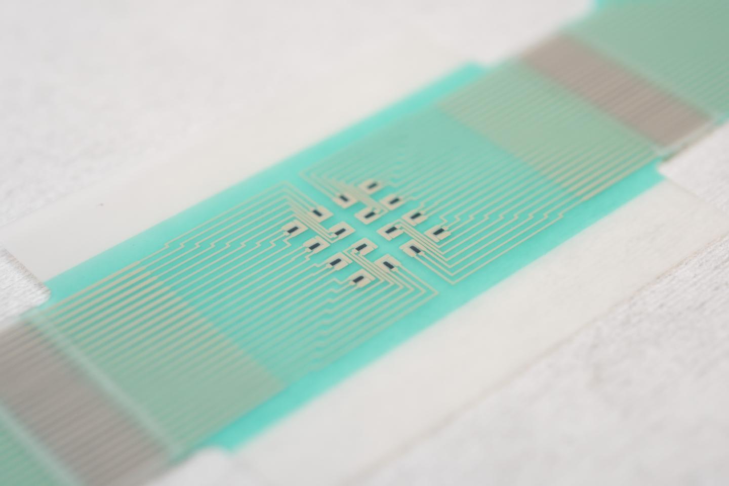 Bloodless Diabetes Monitor Patch Close Up