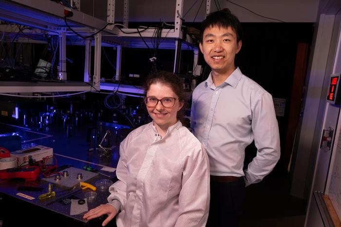 Elizabeth Blackert and Hanyu Zhu