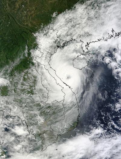 MODIS Sees Wutip