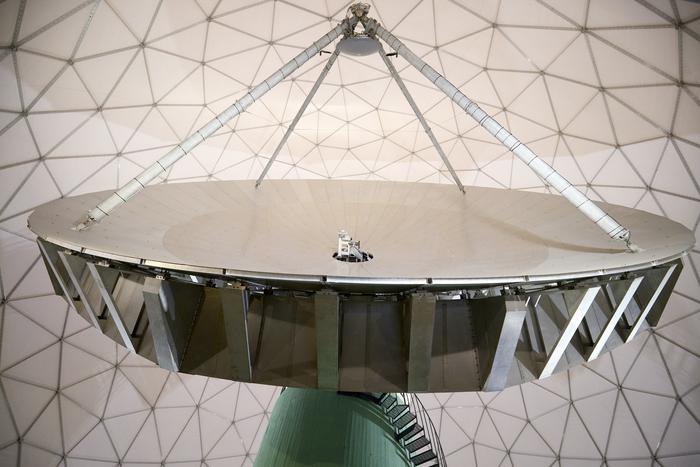 The 20-meter telescope in Onsala, Sweden