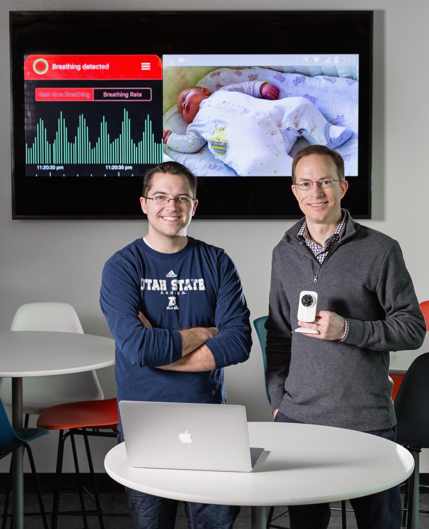 Nate Ruben and Dr. Jake Gunther, Utah State University