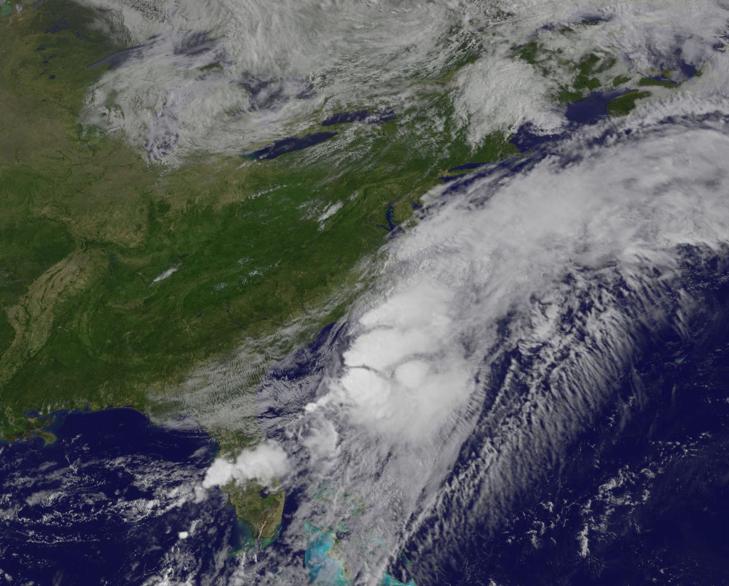 GOES-East image of Colin