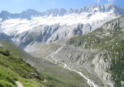 Retreating Glacier