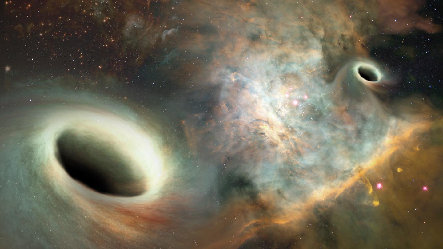 Orbiting Black Holes