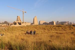 Coring in the 'garden of Amun' Karnak