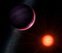 Artist's Impression of Sunrise on Planet NGTS-1b with its Neighboring Sun