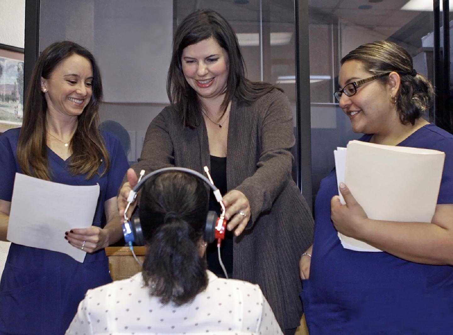 Hearing Testing at the Mexican Consulate, El Paso, TX