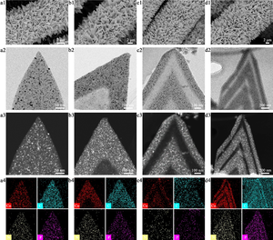 Scalable synthesis of multi-shelled hollow N-doped carbon nanosheet arrays with confined Co/CoP heterostructures from MOFs