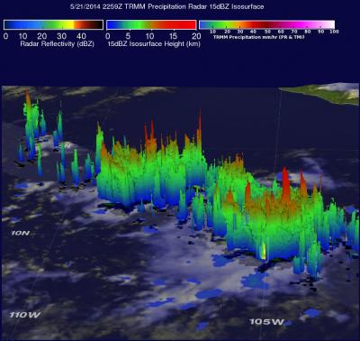TRMM Image of 1E