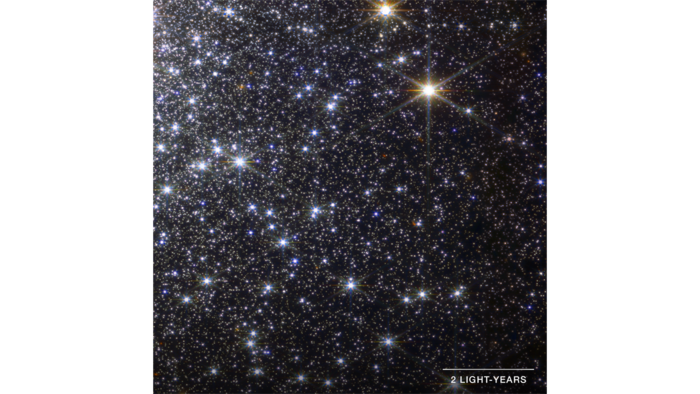 Detail of the globular cluster M92