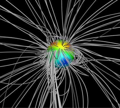 Computer Model of Kappa Ceti Magnetic Field