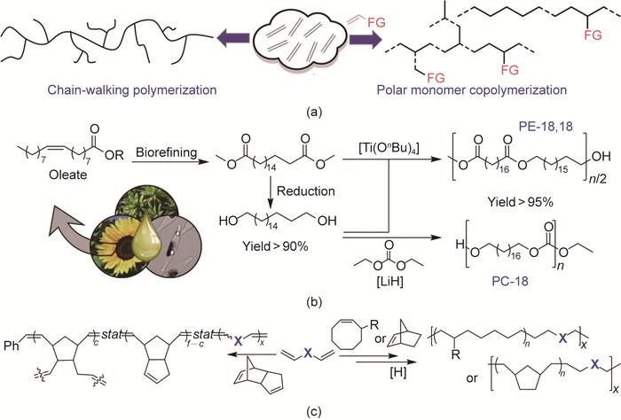 Redesigning polyolefins.