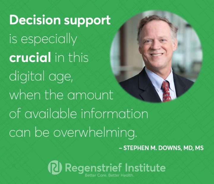 Regenstrief Institute Research Scientist Stephen Downs, M.D.