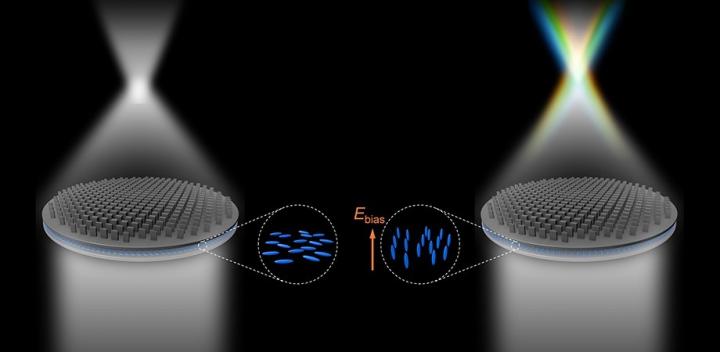 Liquid Crystal Integrated Metalens