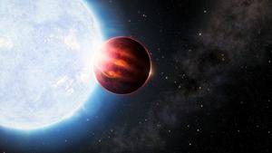 Artist’s Illustration of Ultra-Hot Jupiter