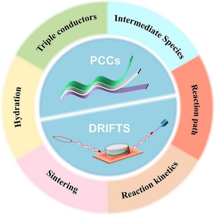 DRIFTS as a Window into Protonic Ceramic Cell Surface Chemistry