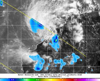 TRMM/METEO-7 Image of 92B