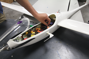 Mars sailplane closeup