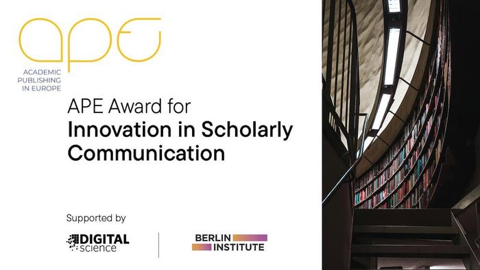 2027 APE Award for Innovation in Scholarly Communication