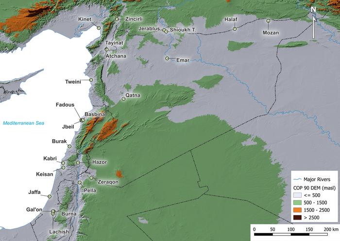 Fluctuations of viti- and oleiculture traditions in the Bronze and Iron Age Levant