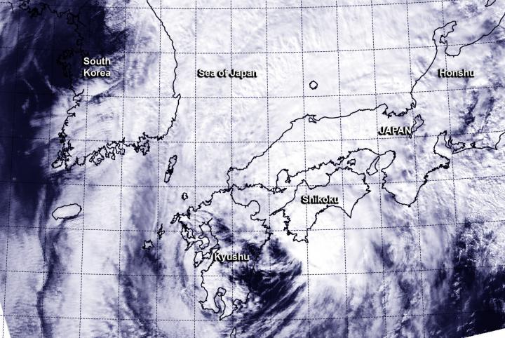 MODIS Image of Vongfong