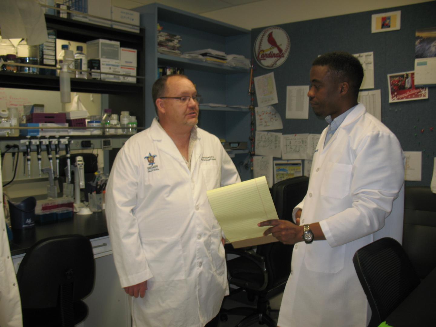 Thomas Burris, Ph.D., and Colin Flaveny, Ph.D.