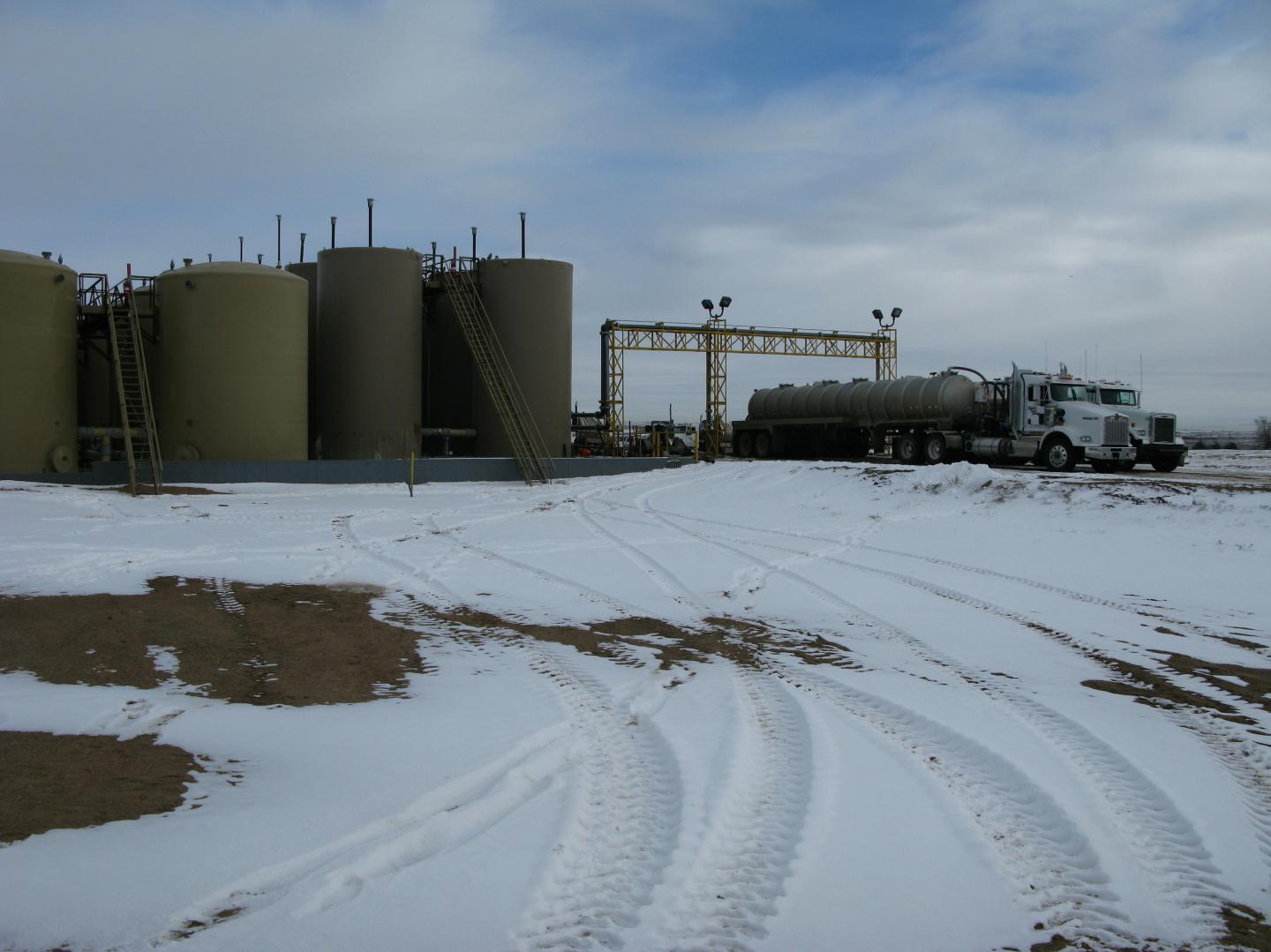 Salt Water Disposal Well, Colorado