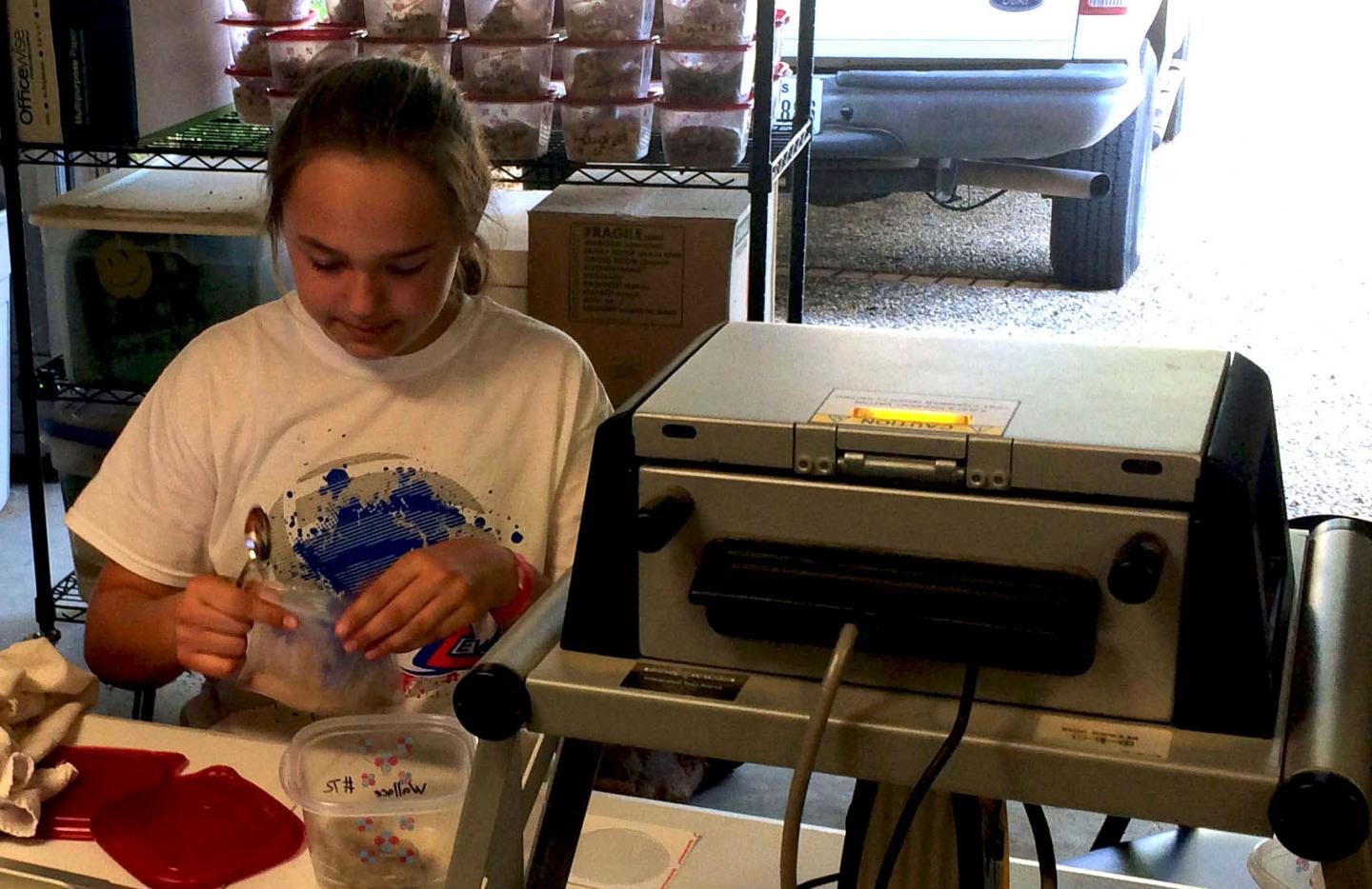PXRF Spectrometer in Use