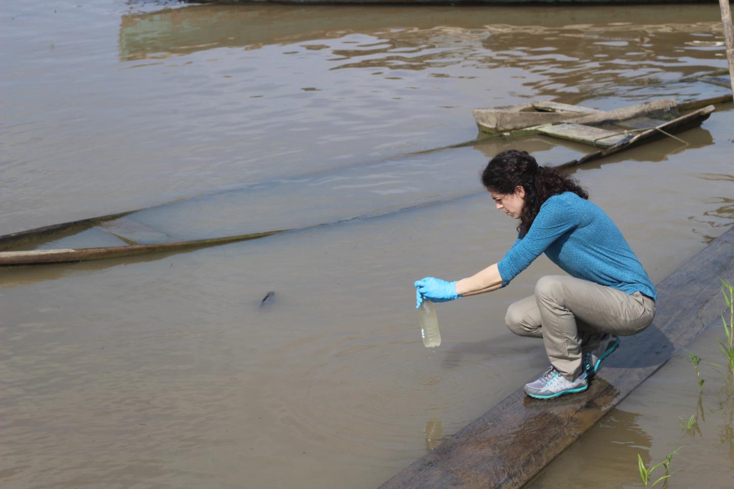 Water Being Tested in Colombia