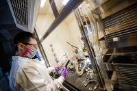 Breaking down PET plastic to be consumed by microorganisms