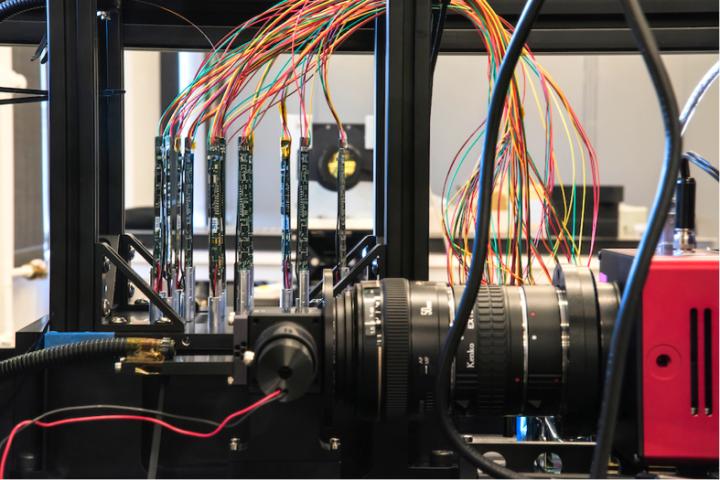 ProtoDESI During Assembly