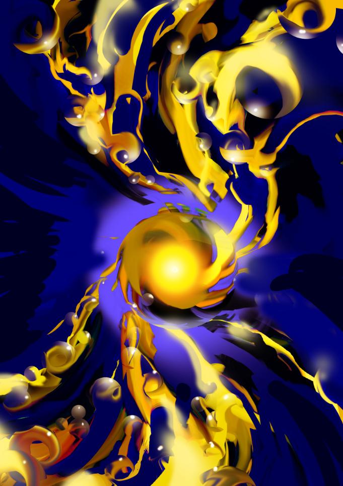 Expanding Polymer-Coated Gold Nanoparticles