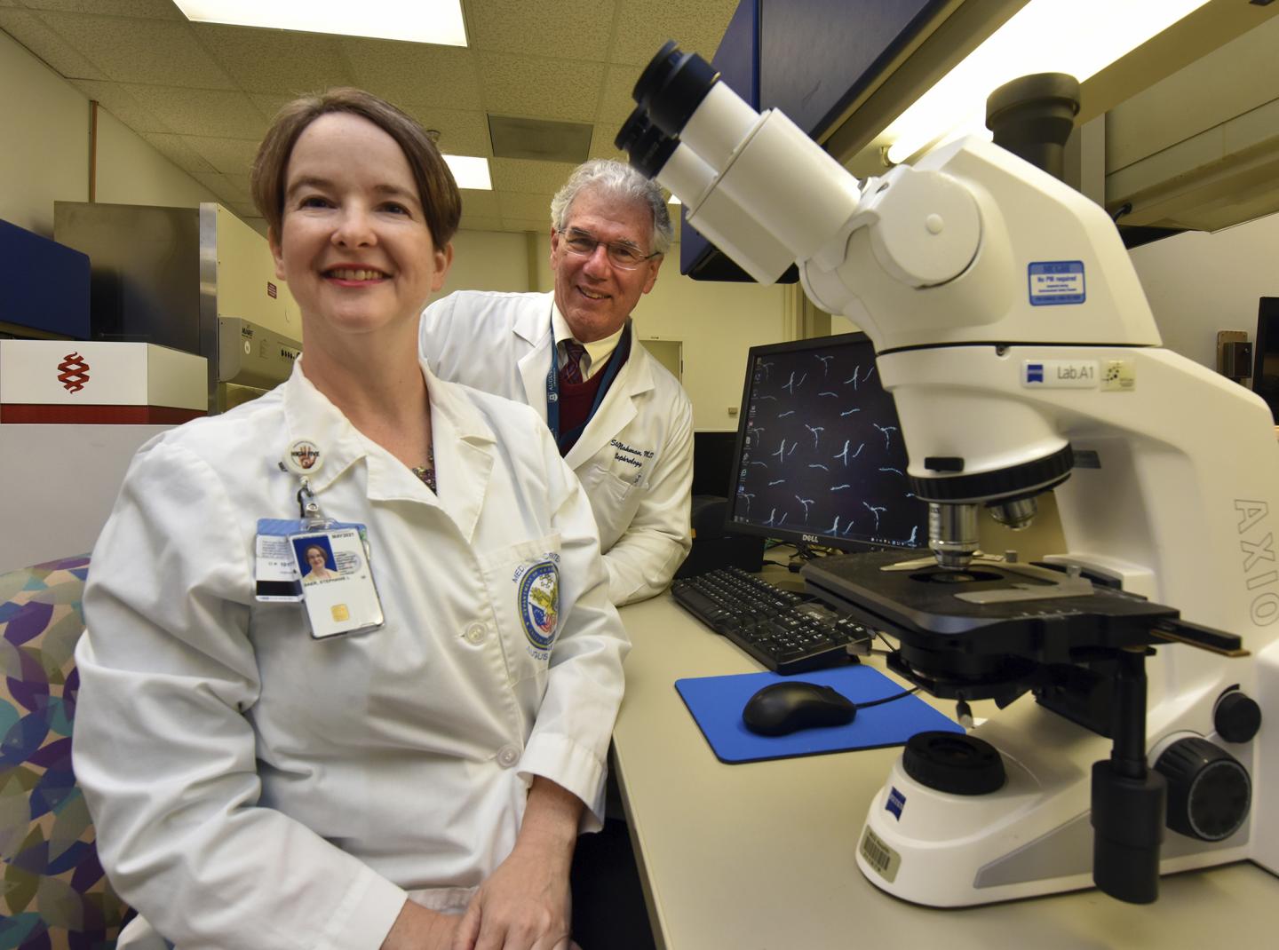 Drs. Stan Nahman and Stephanie Baer