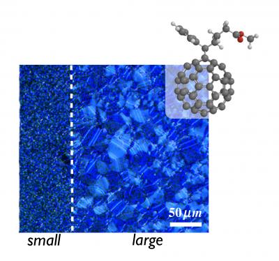 Crystallization of PCBM With and Without the Nucleating Agent