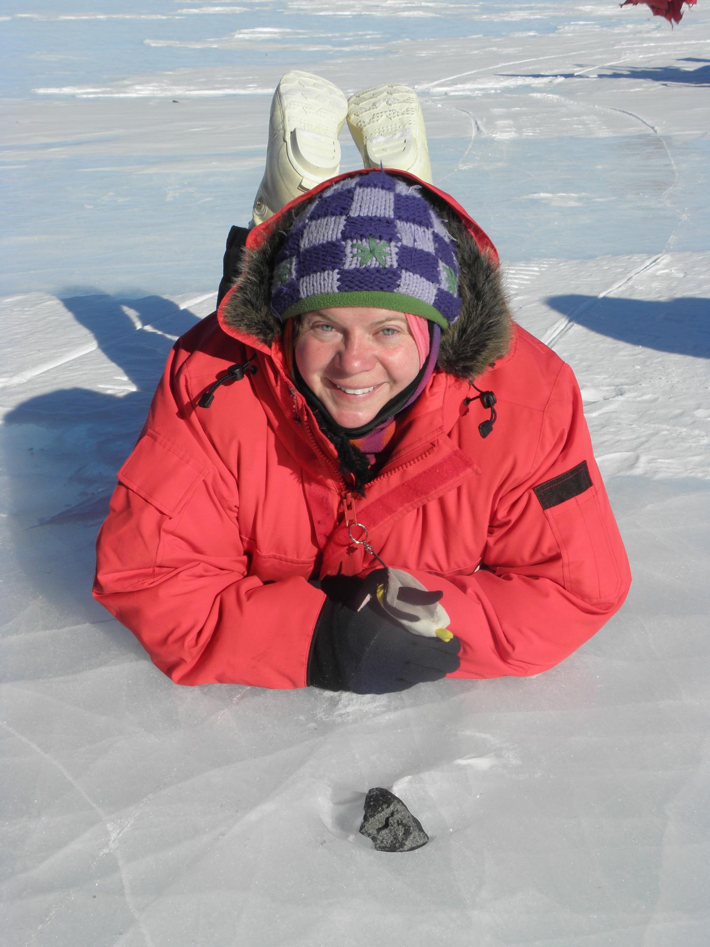 NASA Scientist Collects Bits of the Solar System from an Antarctic Glacier