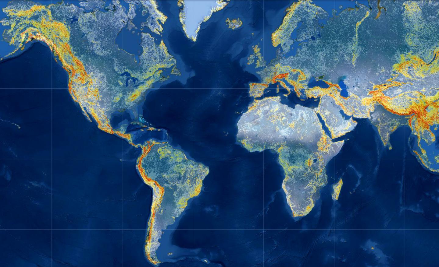 Map of Potential Landslide Risks