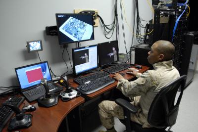 Marine Sgt. Michael Steele, Office of Naval Research