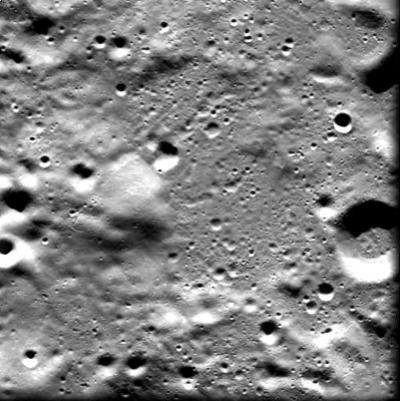 SMART-1 View of the Crater Pentland Area