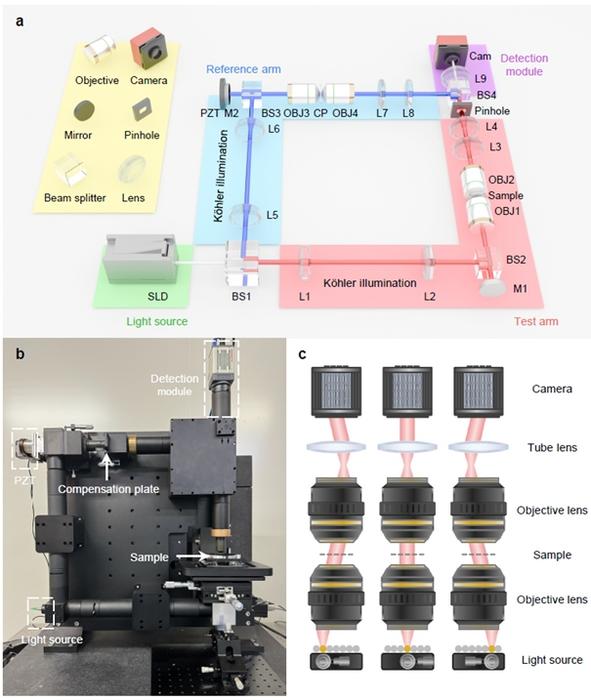 Figure | Configuration and working principle of the FP-CSI system.