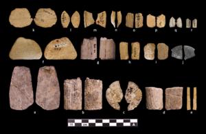 Early examples of Native American dice