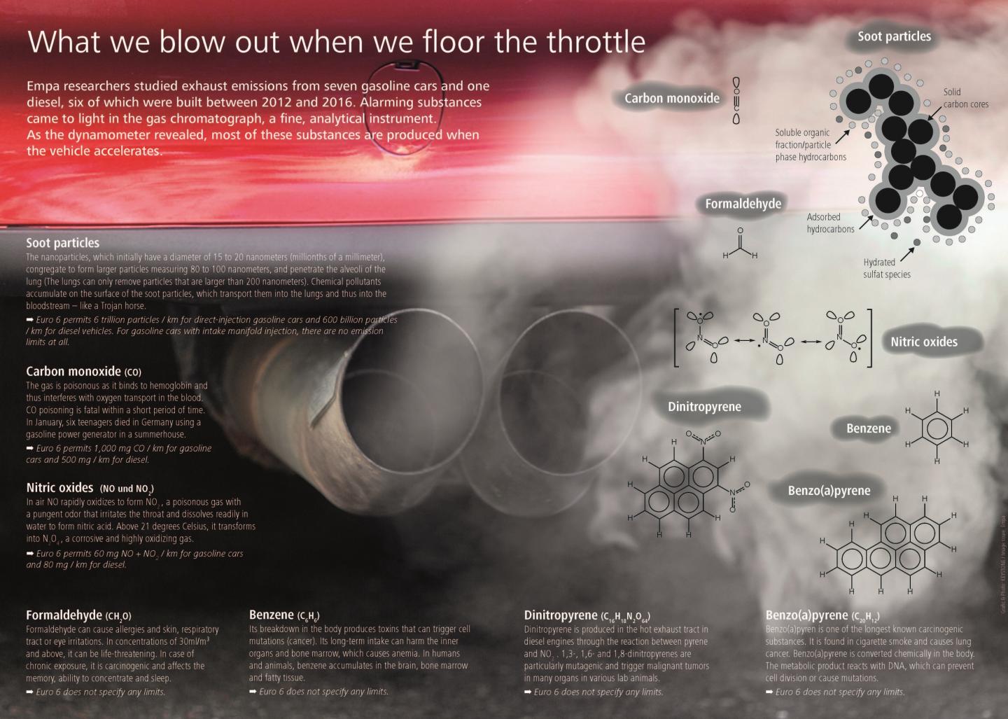 Hazardous Chemicals in Exhaust Gas