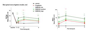 In preclinical studies, ISM9528 demonstrated superior efficacy compared to standard of care in validated models of acute postsurgical pain and neuropathic pain, as an oral treatment.