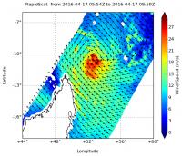 RapidScat Image of Fantala