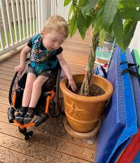 Levi Hoot New Wheelchair