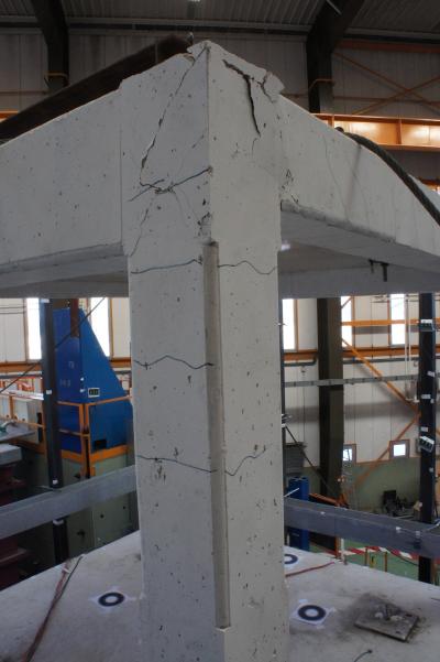 Pre-test Damaged Building Joint
