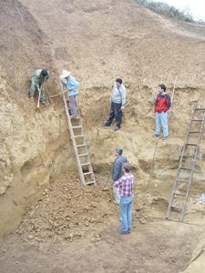 Yunxian Homo erectus excavation site_Photo Credit Guangjun Shen