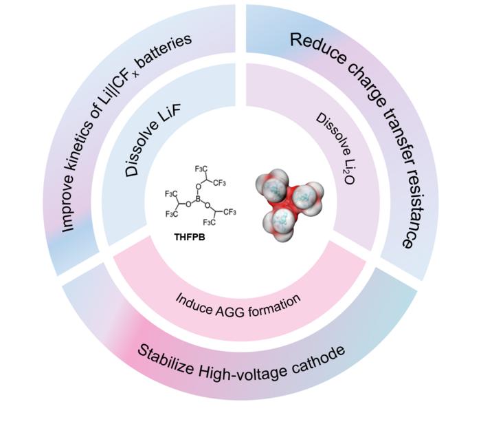 Boron-based anion acceptors as electrolyte additives for lithium metal batteries